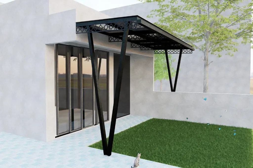 Zadaszenia drzwi i tarasów